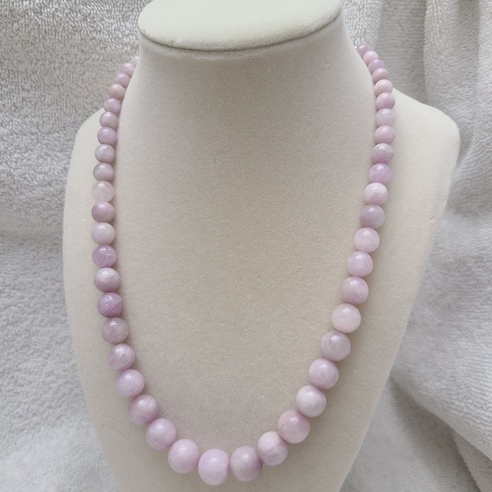 Kunzite Beaded Necklace